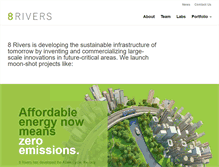 Tablet Screenshot of 8rivers.com